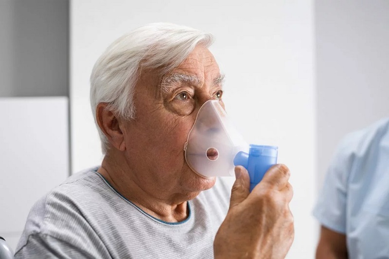 COPD باعث کاهش وزن ناگهانی میشود. 