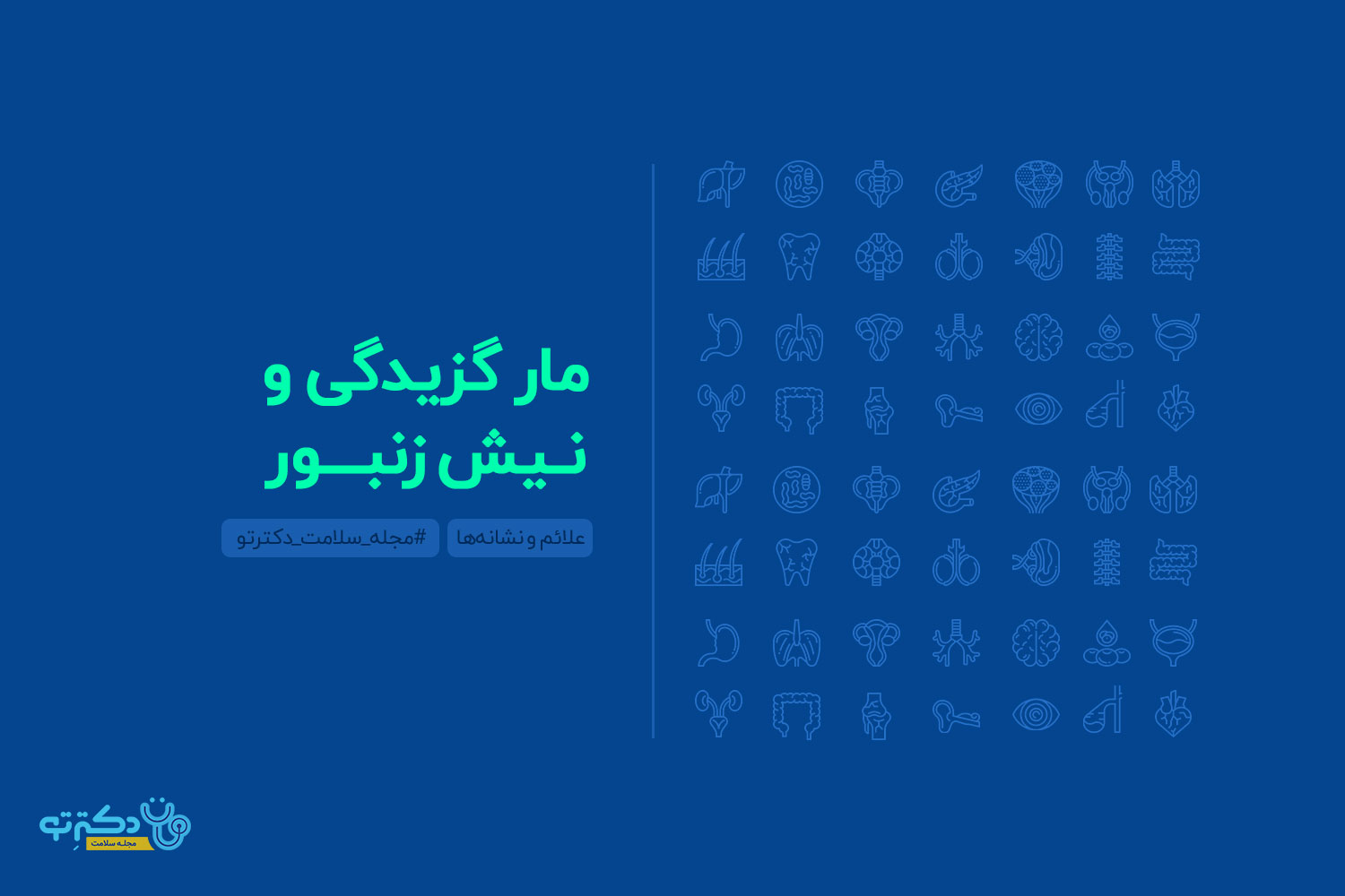 مار گزیدگی و نیش زنبور مار گزیدگی و نیش زنبور
