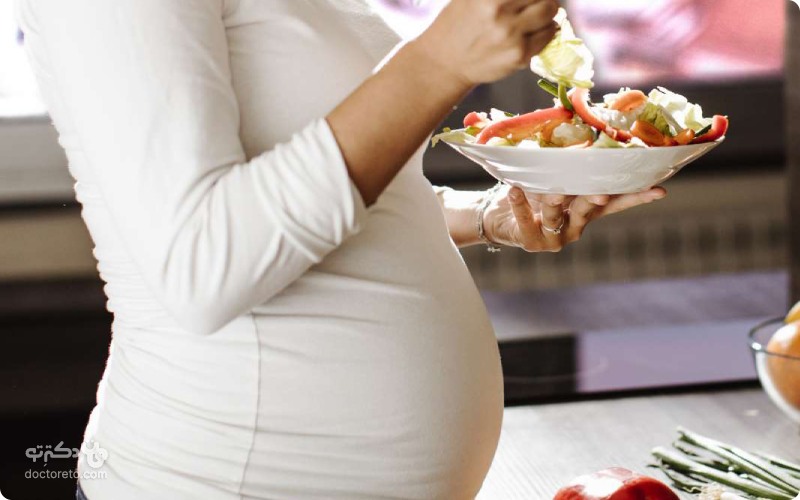 مسمومیت غذایی در بارداری چگونه است؟