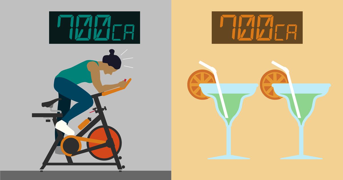 کالری سوزاندن دوچرخه سواری و کالری دریافتی یک لیوان آبمیوه با هم برابر است. 