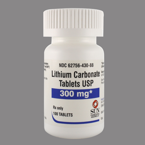 لیتیوم-کربنات برای درمان دوقطبی تجویز میشود.