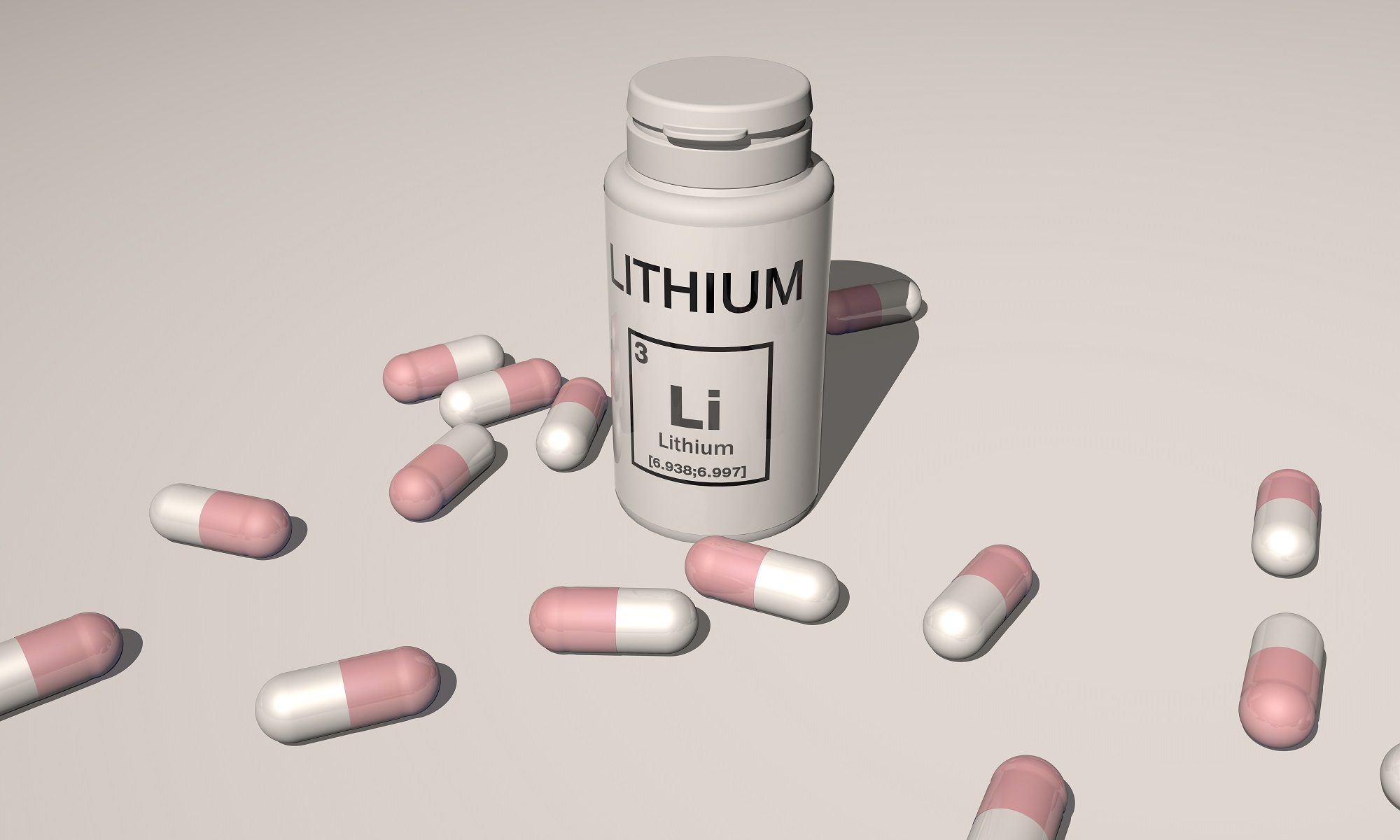 لیتیوم-کربنات داروی ضد افسردگی