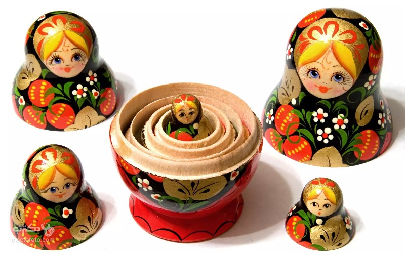 عروسک های تو درتوی روسی