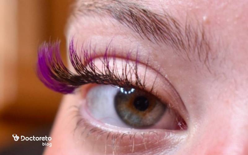 کاشت مژه رنگی