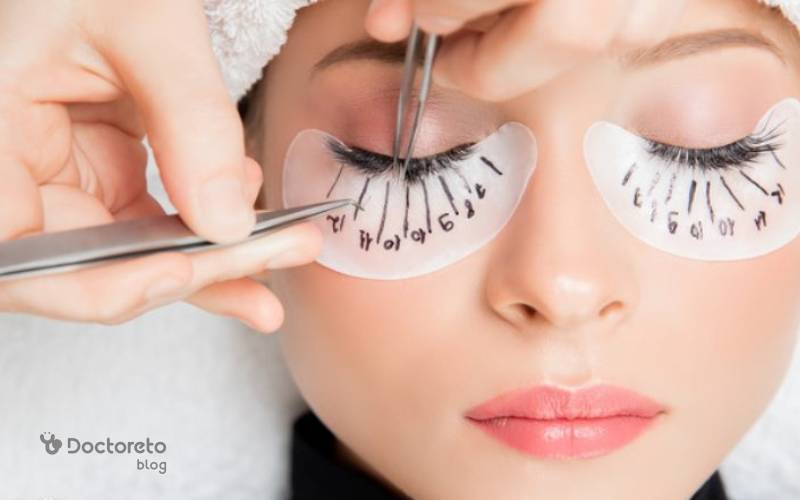 مراقبت های بعد از کاشت مژه