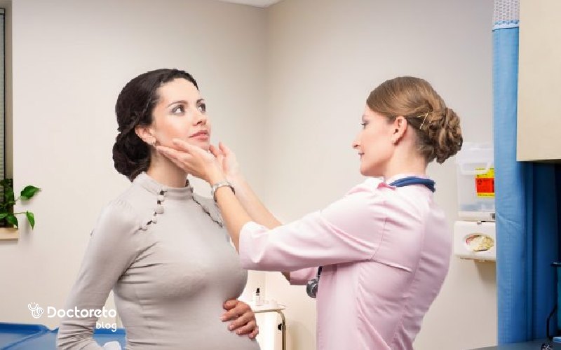 علائم تیروئید پرکار در بارداری چیست؟