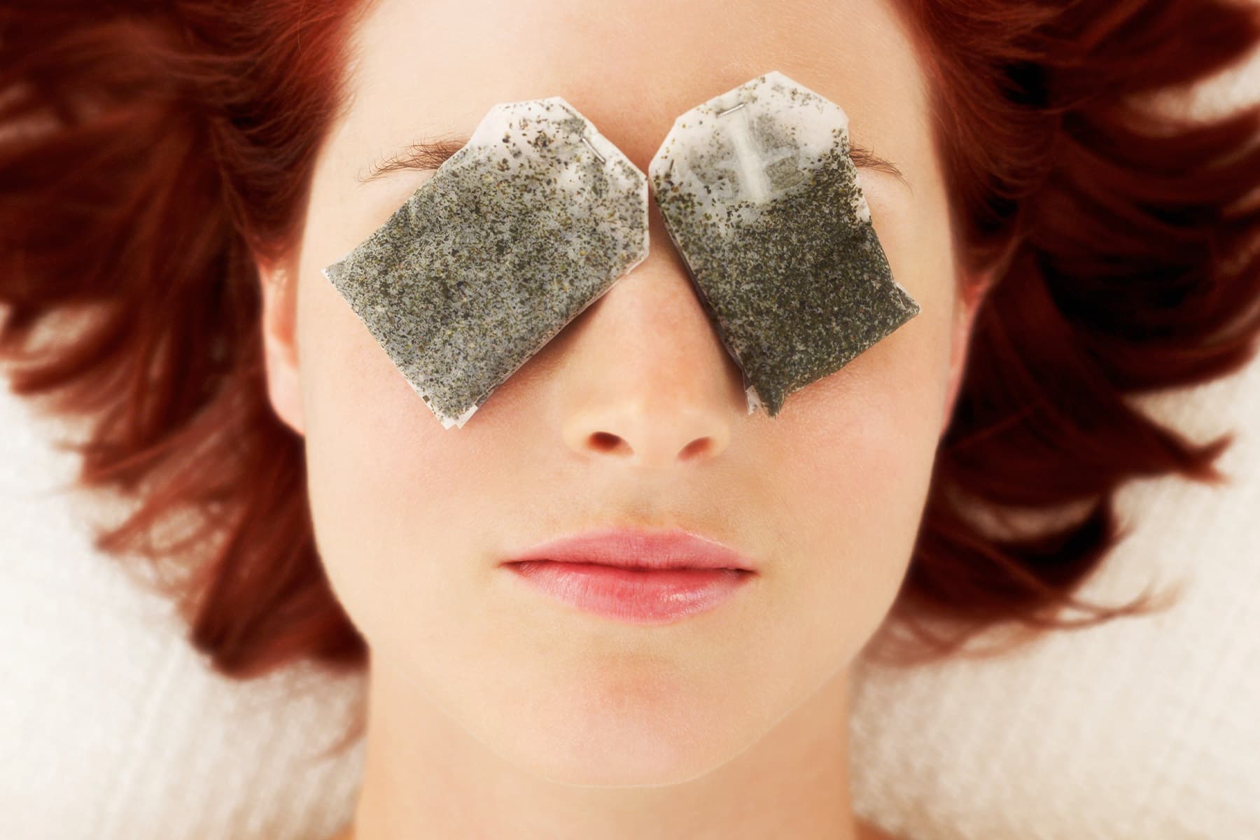 eye fatigue treatment with teabag