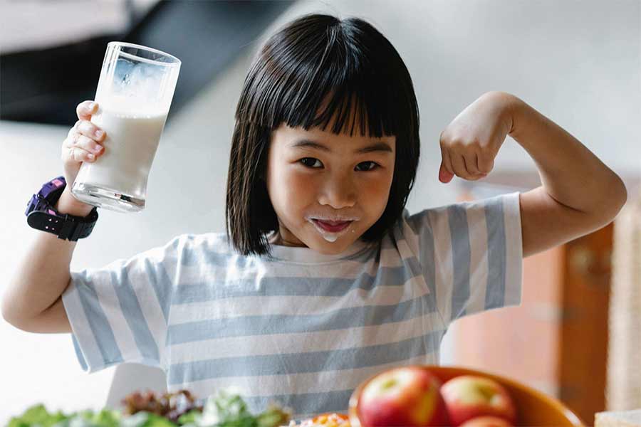 رژیم چاقی با شیر