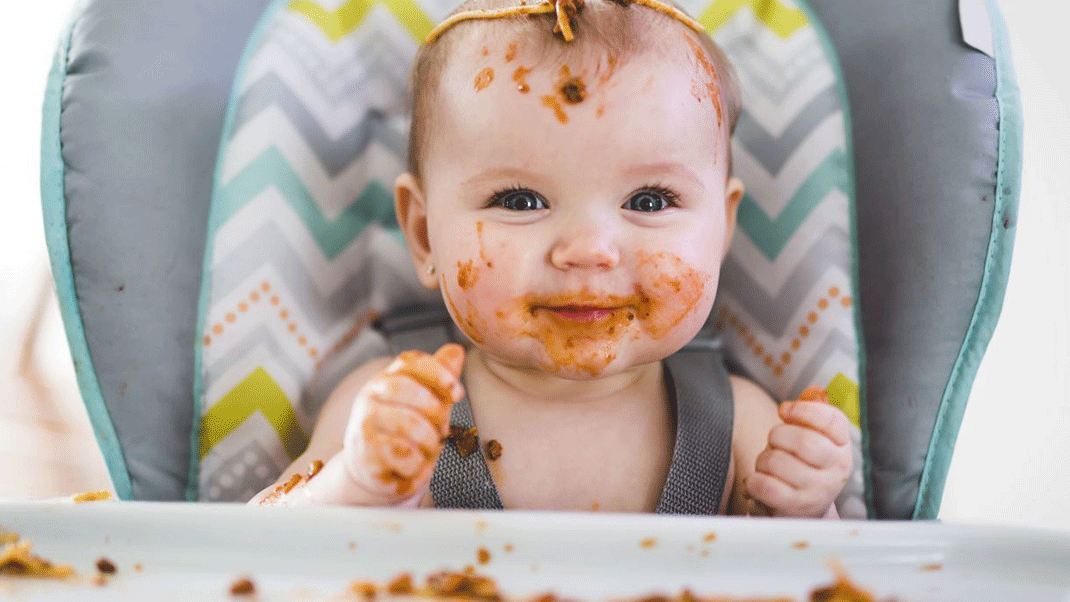 Let the baby lead the weaning
