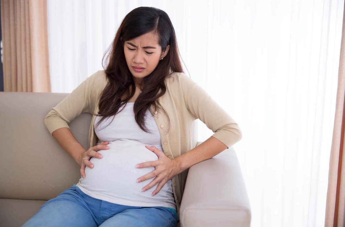 low belly pain in pregnancy