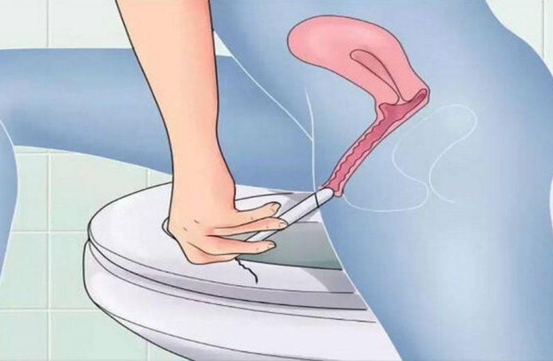 how to put tampon