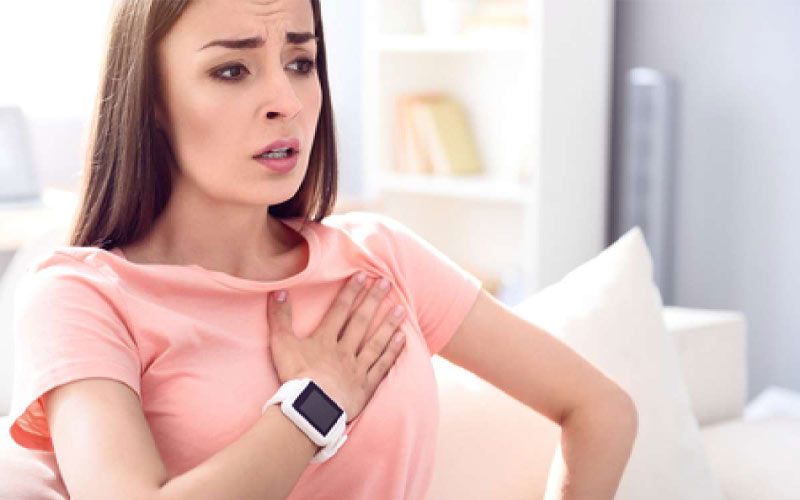 در ماه‌های آخر بارداری ممکن است به دلیل رشد رحم و فشار به ریه‌ها دچار تنگی نفس شوید.