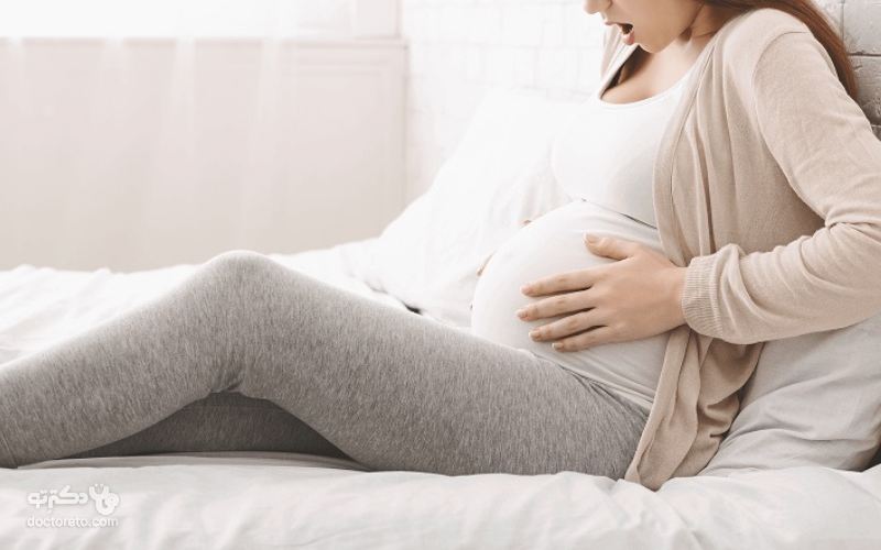 درد براکستون هیکس نوعی حالت انقباضی در شکم خانم باردار است که به آن زایمان کاذب هم می‌گویند و معمولا بدون درد است.