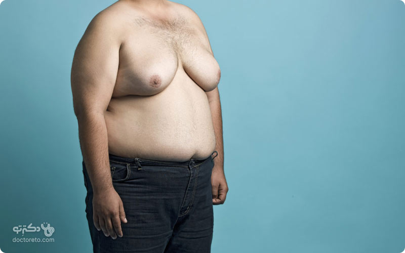 گاهی ممکن است چاقی روی سطح استروژن تاثیر بگذارد و از طرفی بافت چربی سینه هم افزایش پیدا کند.