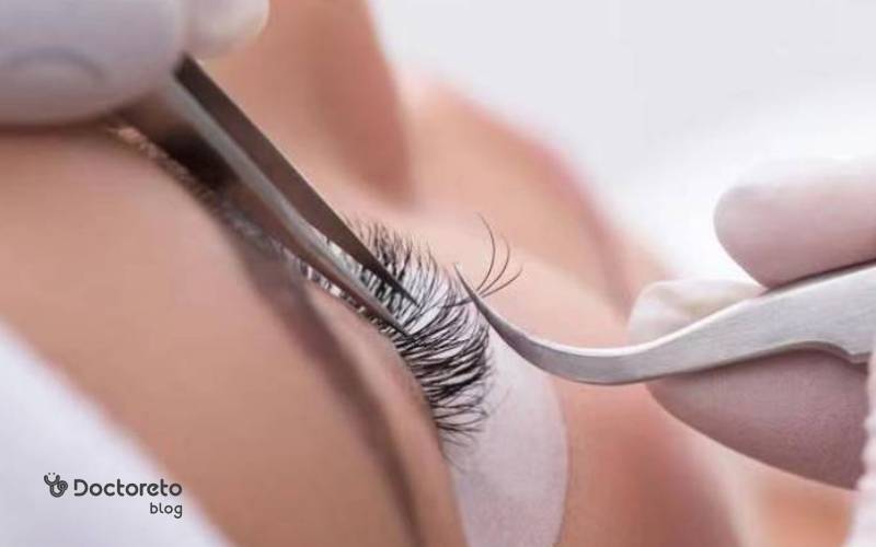 مراقبت های بعد از کاشت مژه هیدن