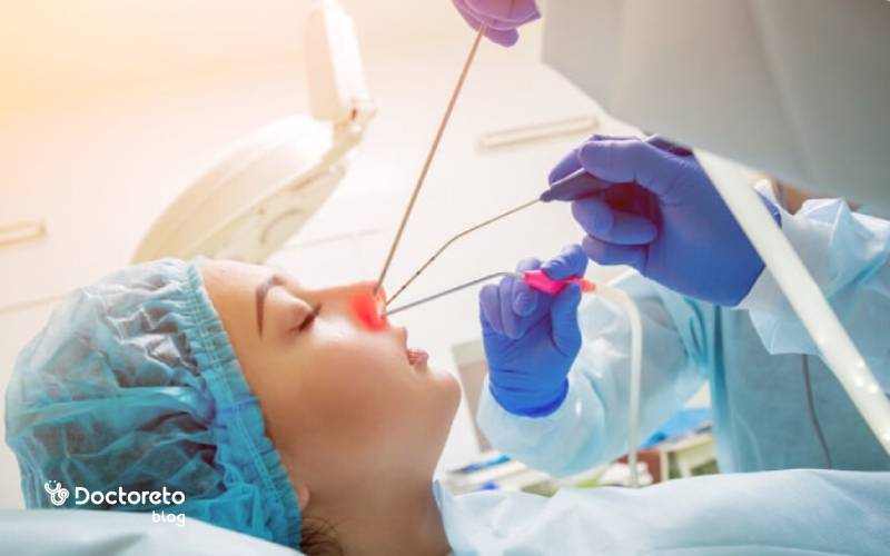 جراحی باز پولیپ بینی