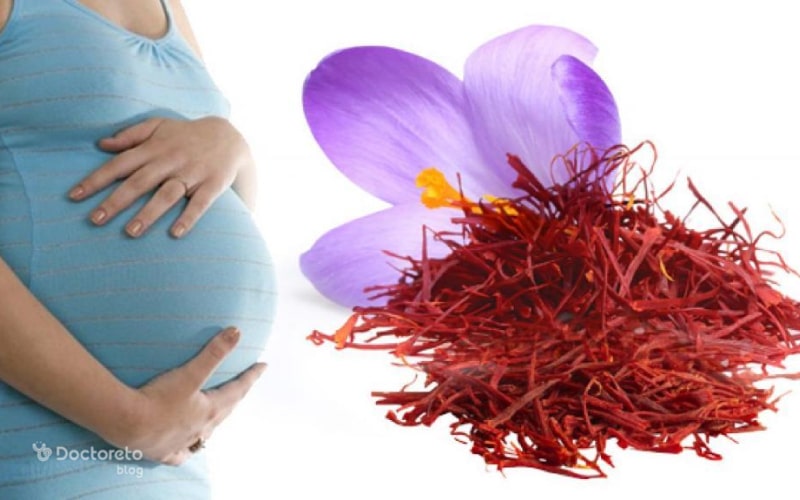 مصرف زعفران زیاد در سه ماهه اول بارداری باعث سقط جنین می‌شود.