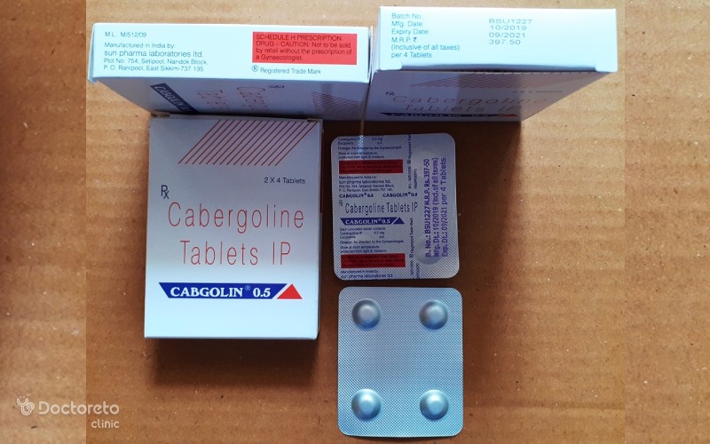 داروی کابرگولین چیست؟ موارد مصرف و عوارض قرص کابرگولین