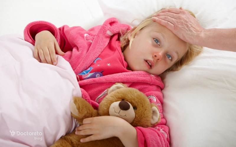 درمان لرز در کودکان با توجه به علت آن مشخص می شود.