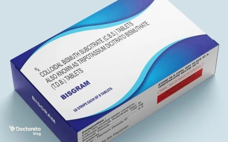 عوارض قرص بیسموت ساب سیترات 120 میلی گرم
