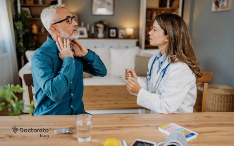 درمان خانگی گواتر با گل بنتونیت