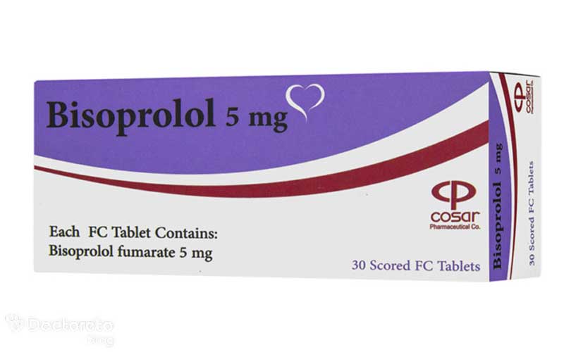 قرص بیزوپرولول ۵ برای بیماری قلبی تجویز میشود.