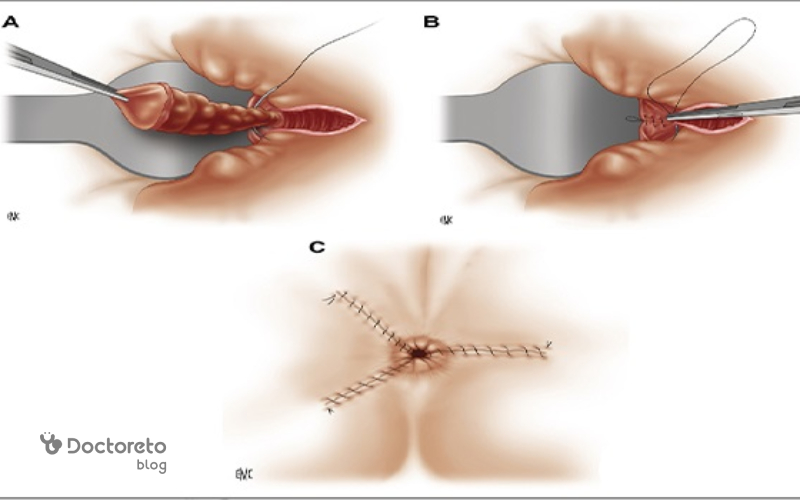 عکس قبل و بعد از عمل بواسیر