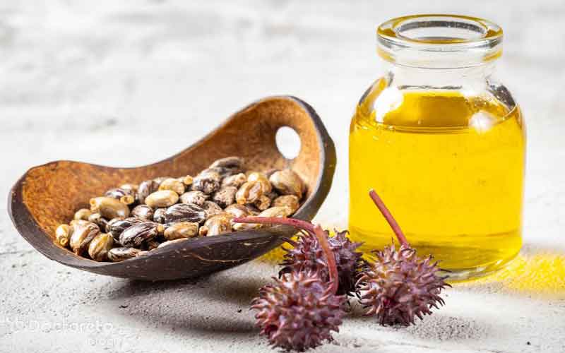 روغن کرچک برای یبوست مفید است.