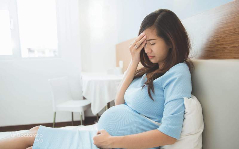 شباهت علائم بارداری در چهره با علائم سندرم پیش ‌قاعدگی در چیست؟