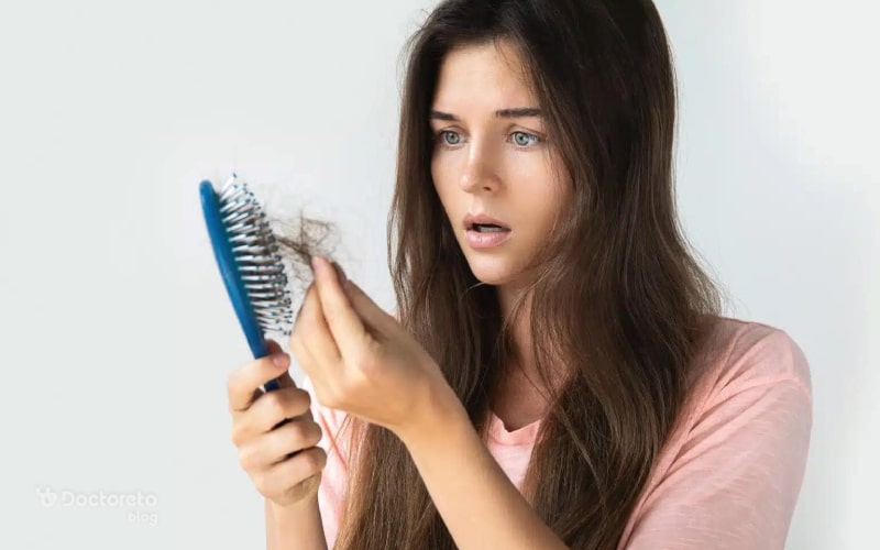 تصاویر ریزش مو کم خونی بدین شکل است.