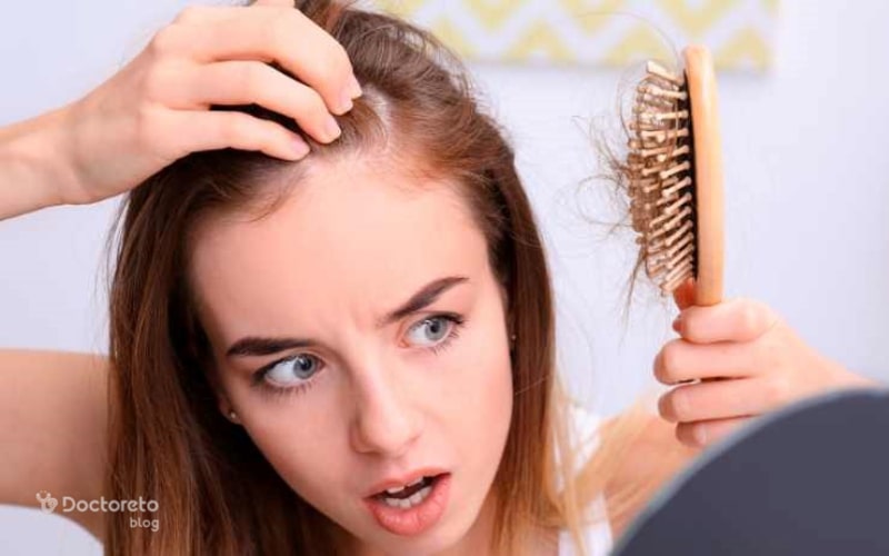 ریزش موی ناشی از کم خونی چگونه است؟