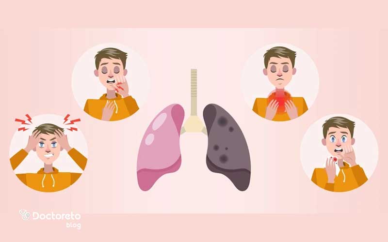 علائم سرطان ریه بدخیم (علائم سرطان ریه پیشرفته) چیست؟