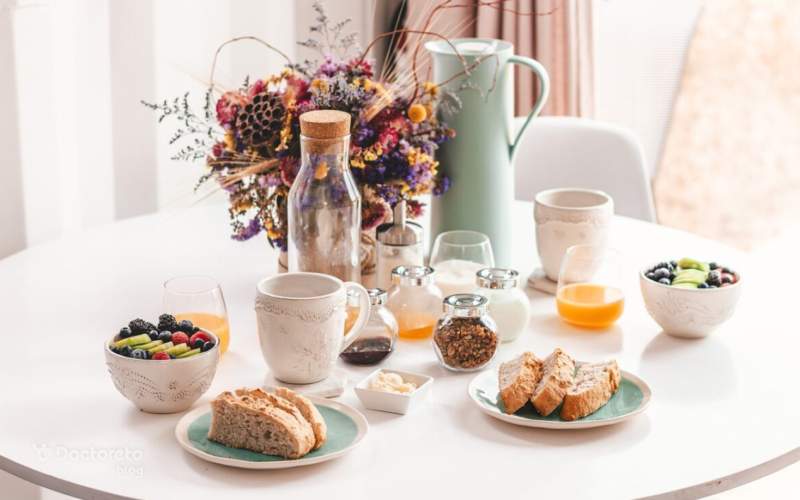 صبحانه پروتئین دار برای لاغری