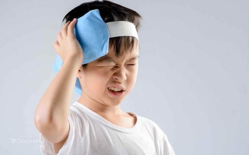 تورم سر بعد از ضربه ناشی از واکنش التهابی بدن است.