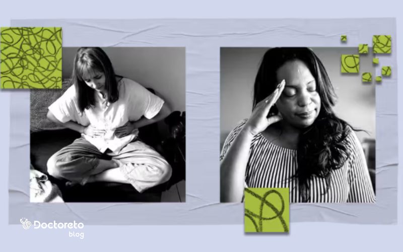 سندرم تخمدان پلی کیستیک (PCOS) و نوسان قند خون یکی از علل سرگیجه و حالت تهوع در زنان باشد.