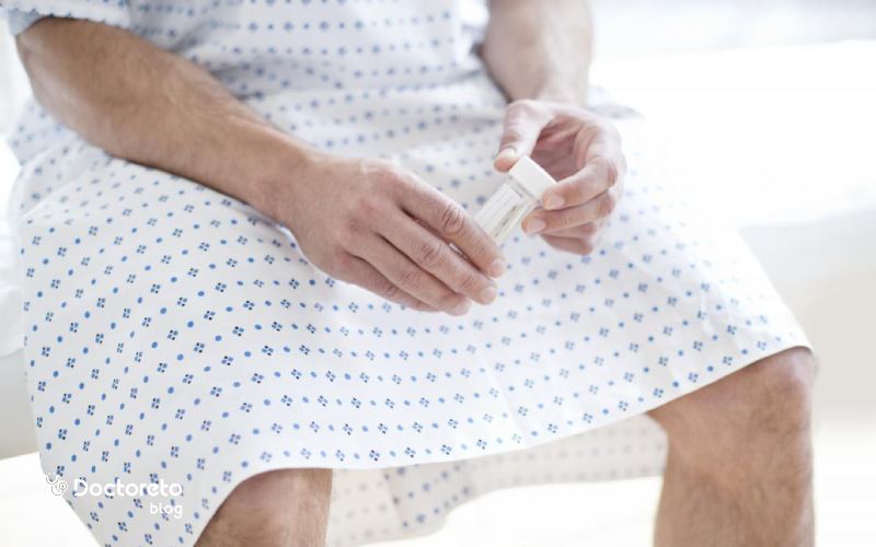 اگر بخشی از مایع منی داخل ظرف نریزد، نتیجه خراب میشود؟