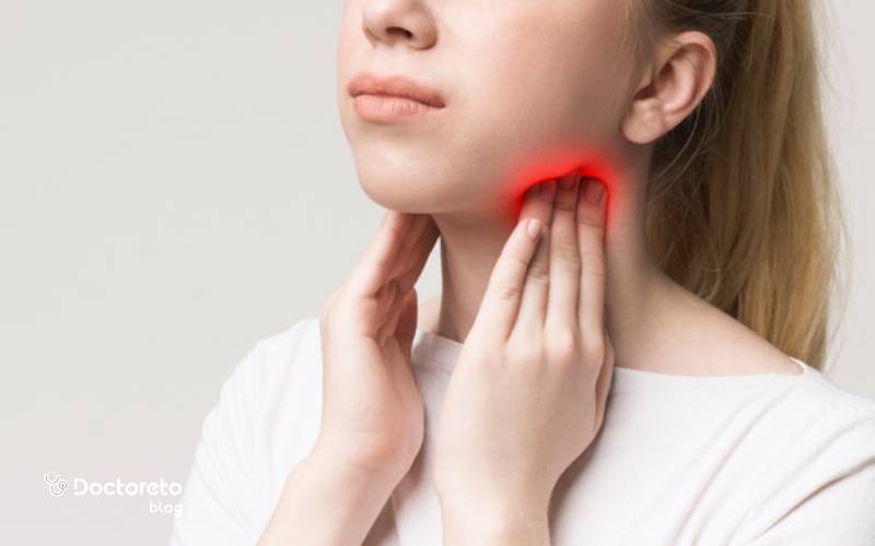 ورم لوزه سمت چپ چه علائمی دارد؟