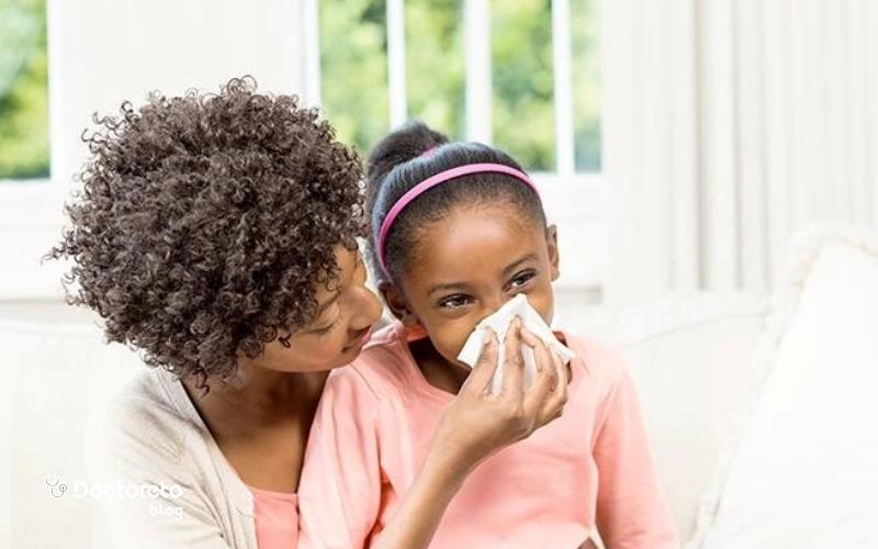 ریفلاکس معده به مری/حلق (LPR) یکی از دلایل گرفتگی بینی است.