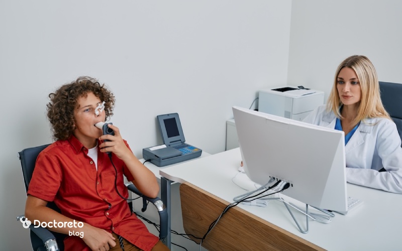 تشخیص آسم با اسپیرومتری چگونه است؟