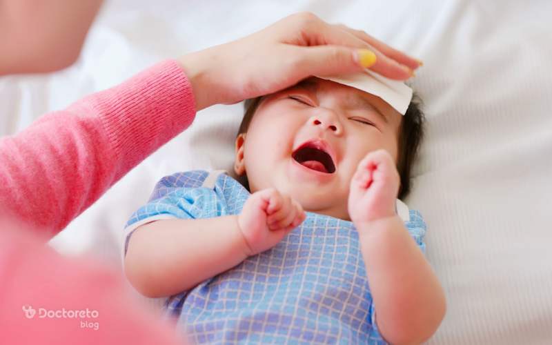 تب نوزاد چه علائمی دارد؟