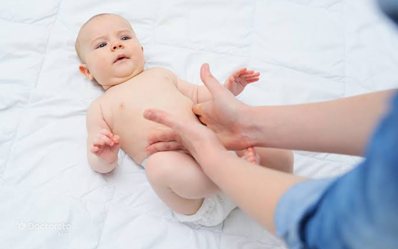 نفخ شکم نوزاد تا چه سنی ادامه دارد؟