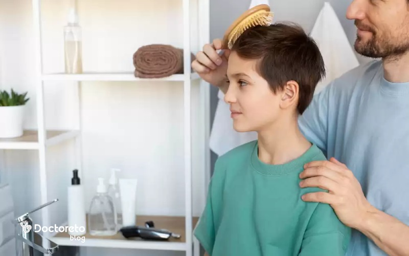 علت ریزش مو در کودکان 10 ساله پسر و دختر چیست؟