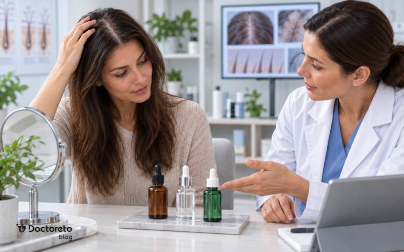 چه زمانی سرم مو برای ریزش مو کافی نیست؟