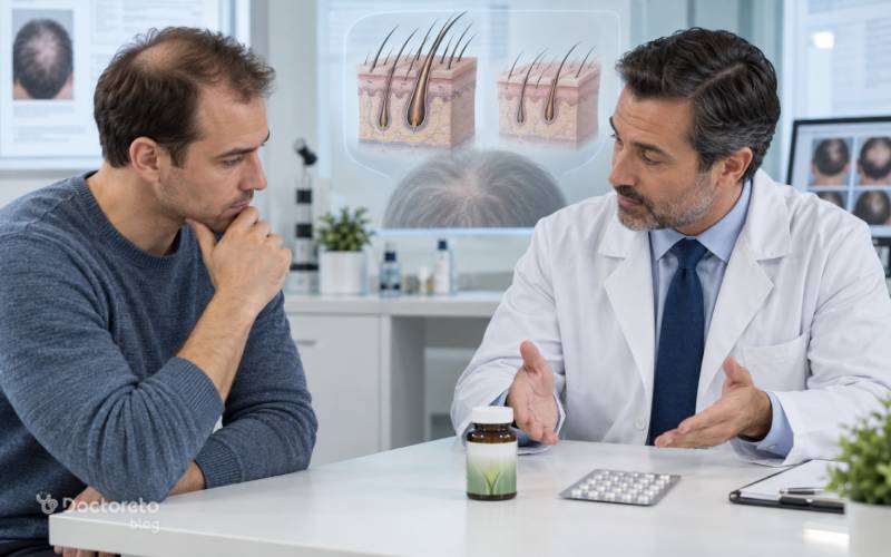 قرص پروستیکا چطور روی ریزش مو اثر میگذارد؟