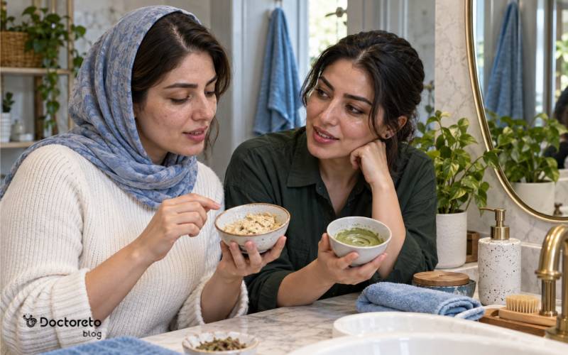 کدام ماسک برای پوست خشک یا چرب مناسب‌تر است؟